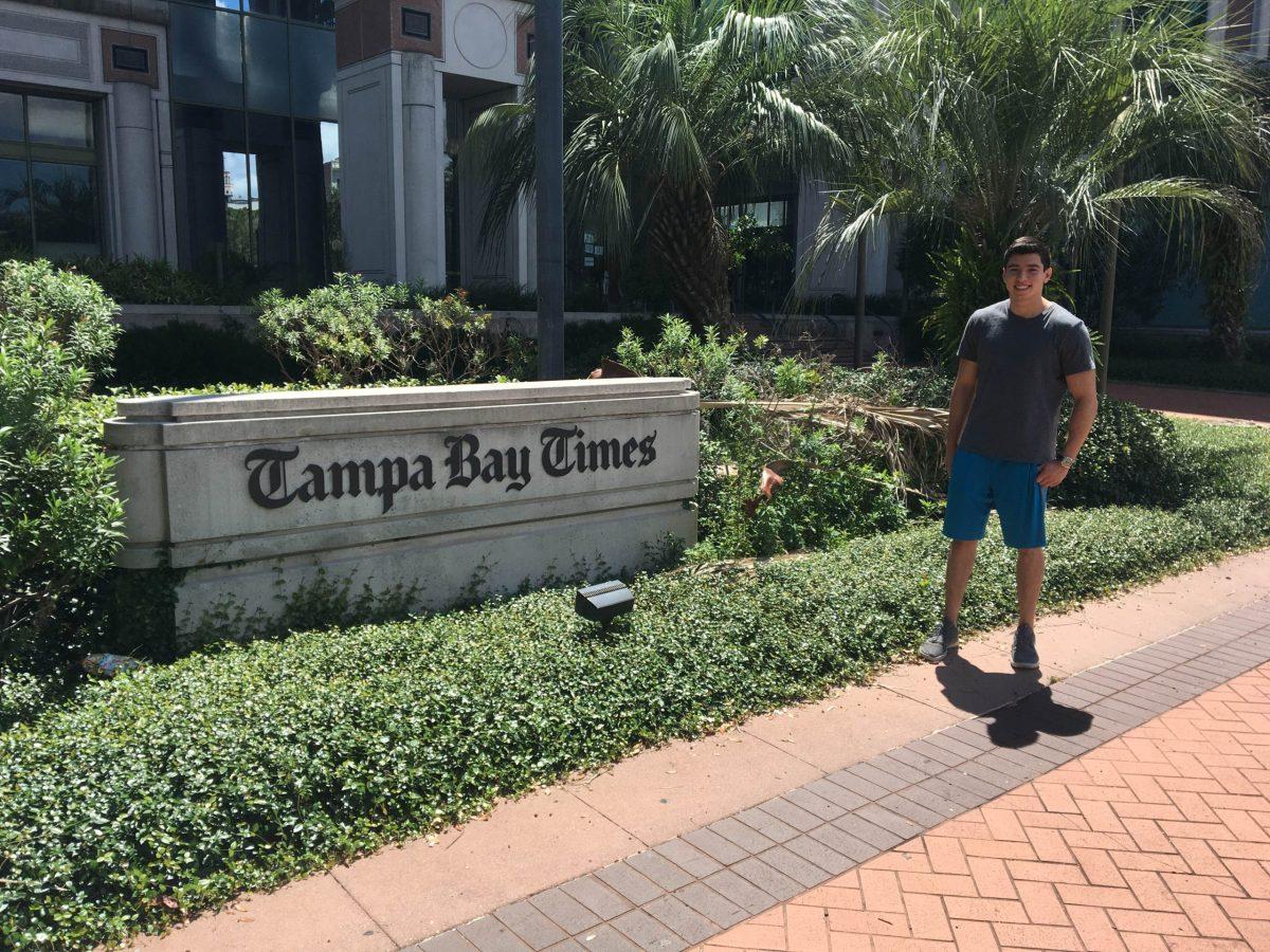 Aaron Torres is currently interning at the Tampa Bay Times.