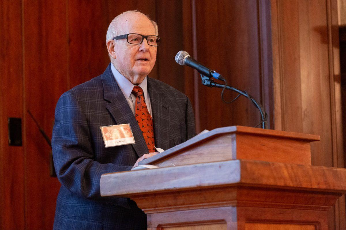 Two new honors for Griff Singer: Boost to student scholarship in his name, and first Friends of Daily Texan Lifetime Achievement Award